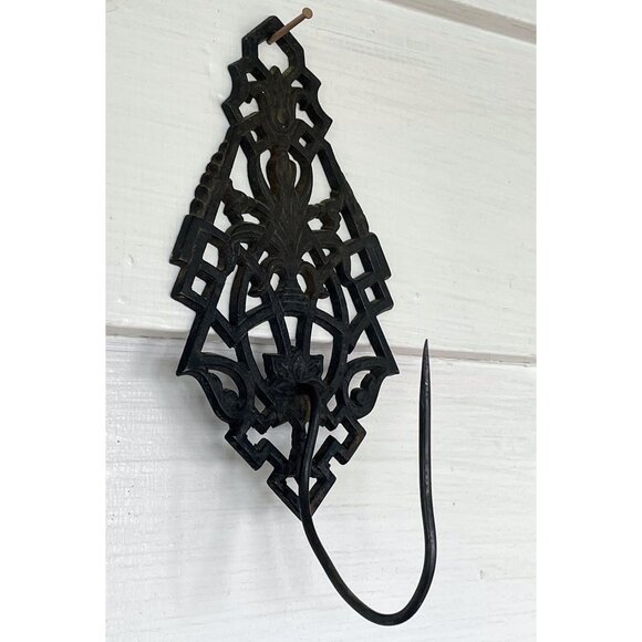 Antique Eastlake Cast Iron Wall hanging Paper Bill Receipt Spike - Picture 8 of 10